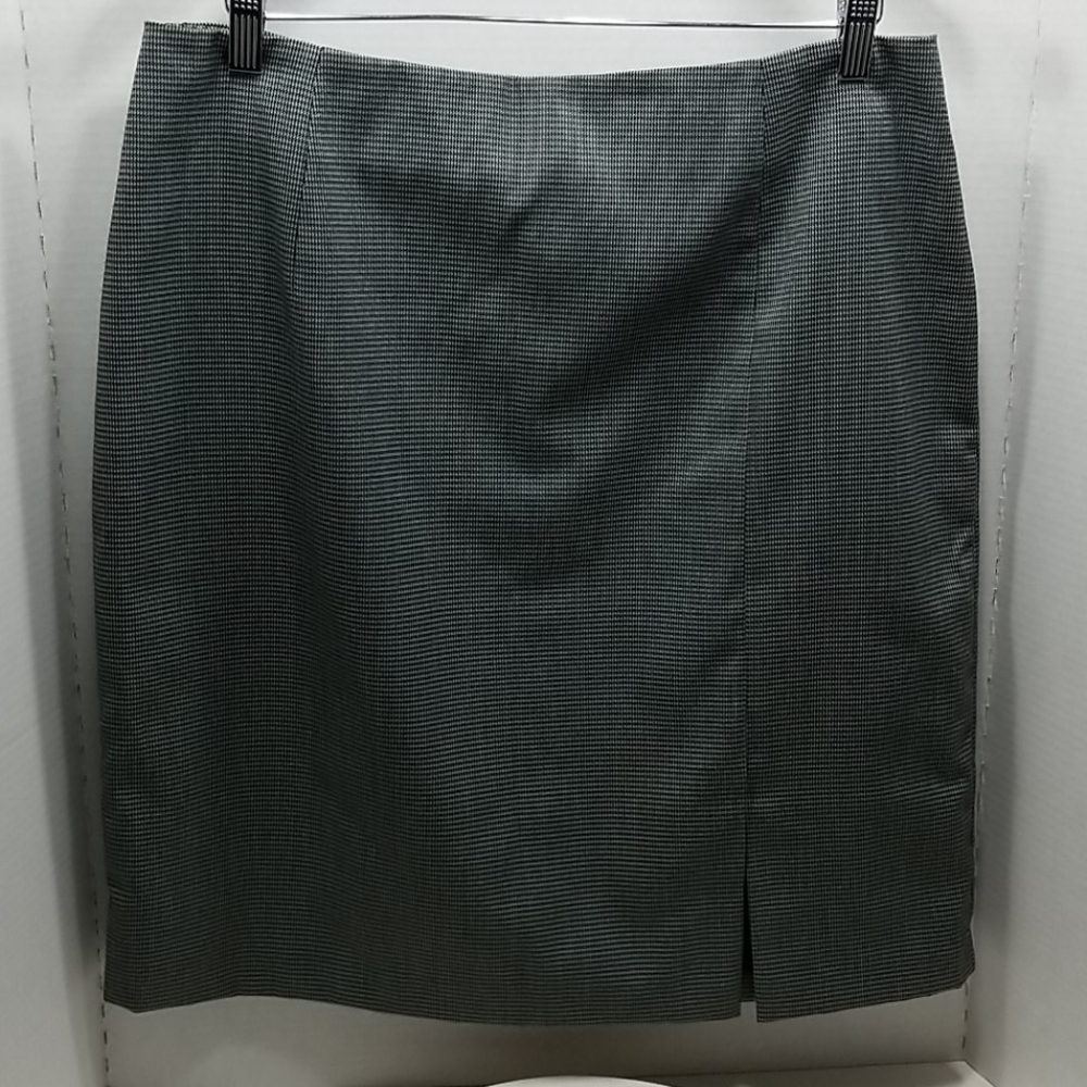 Kim‎ Rogers Houndstooth 14 petite pencil skirt 23"